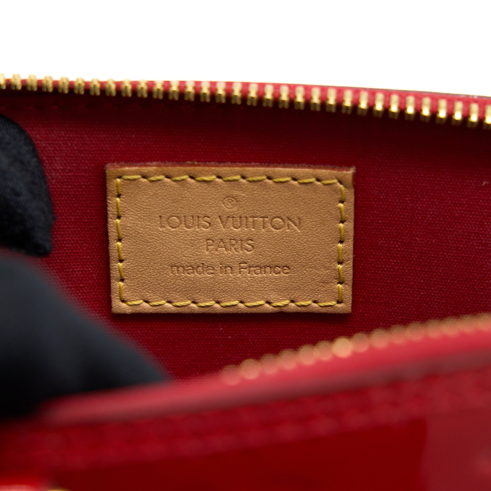 AAA Replica Louis Vuitton LV ALMA BB VERNIS RED GHW