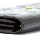 AAA Replica Louis Vuitton LV SARAH LONG WALLET VERNIS AMARANTE GHW