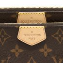AAA Replica Louis Vuitton LV MULTI POCHETTE ACCESSORIES MONOGRAM CANVAS ROSE CLAIR GHW