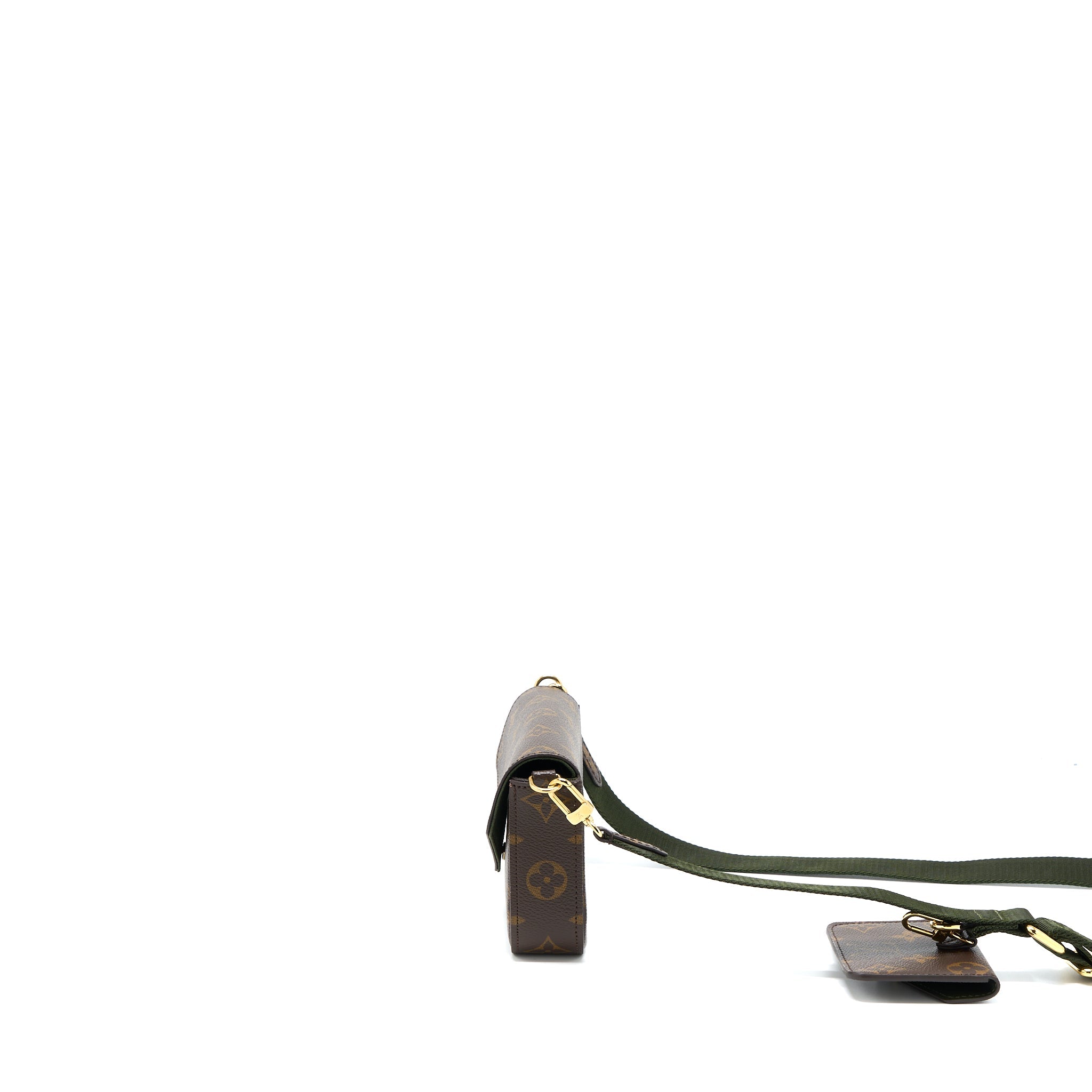 AAA Replica Louis Vuitton LV FELICIE STRAP & GO MONOGRAM CANVAS GHW