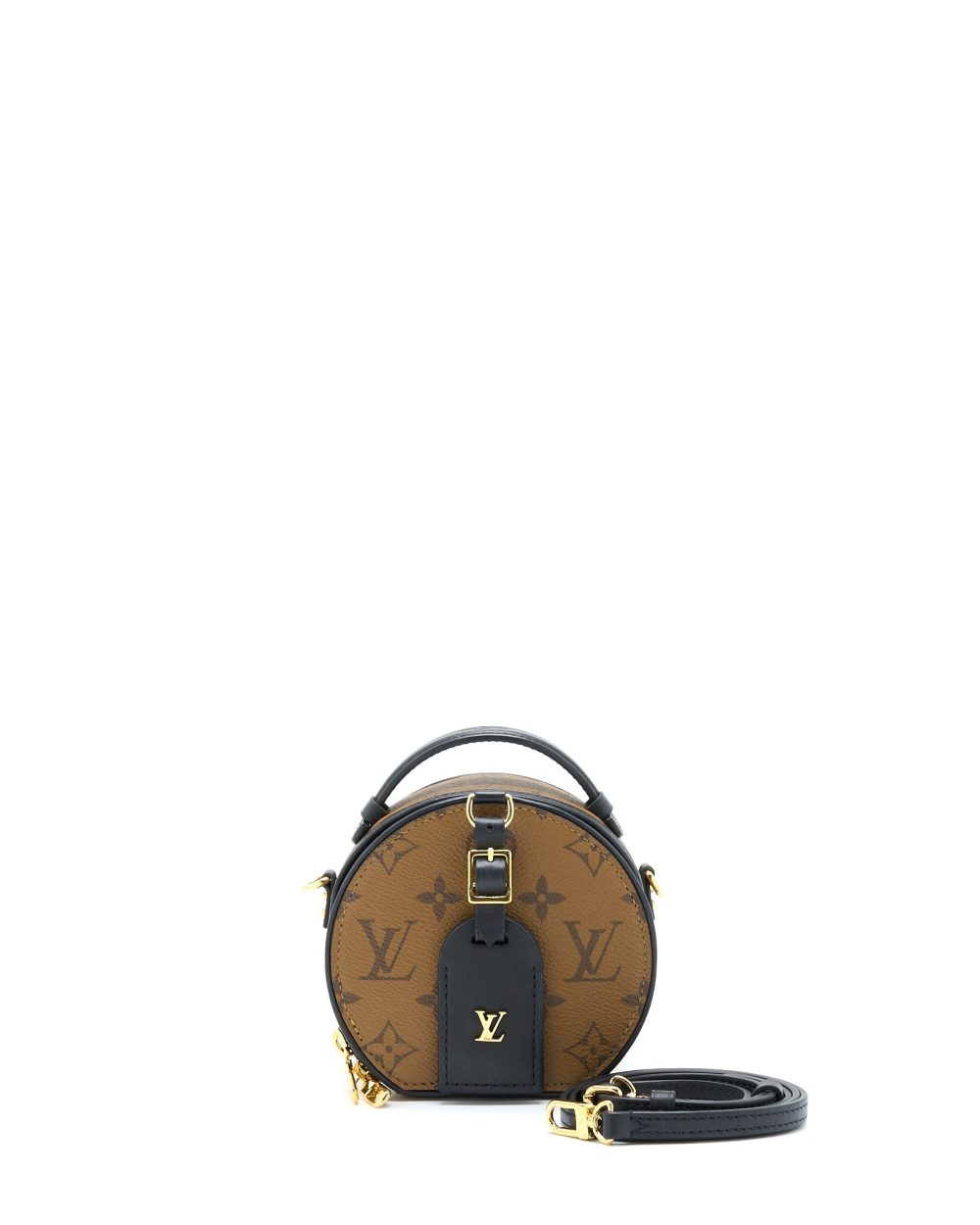 AAA Replica Louis Vuitton LV MINI BOITE CHAPEAU MONOGRAM REVERSE CANVAS GHW