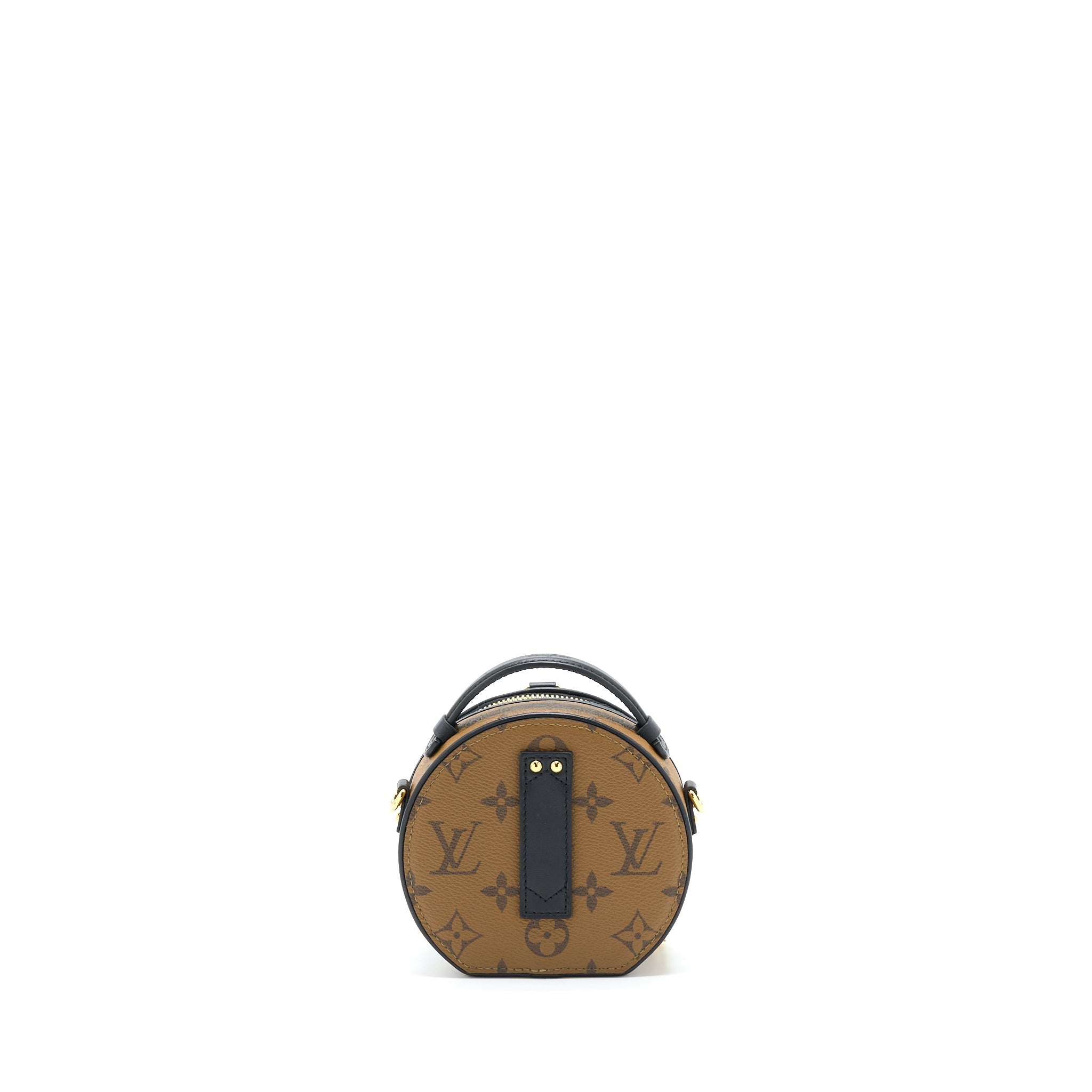 AAA Replica Louis Vuitton LV MINI BOITE CHAPEAU MONOGRAM REVERSE CANVAS GHW