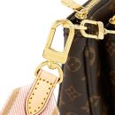 AAA Replica Louis Vuitton LV MULTI POCHETTE ACCESSORIES MONOGRAM CANVAS ROSE CLAIR GHW