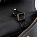 AAA Replica Louis Vuitton LV FLAP SHOULDER BAG CALFSKIN BLACK GHW