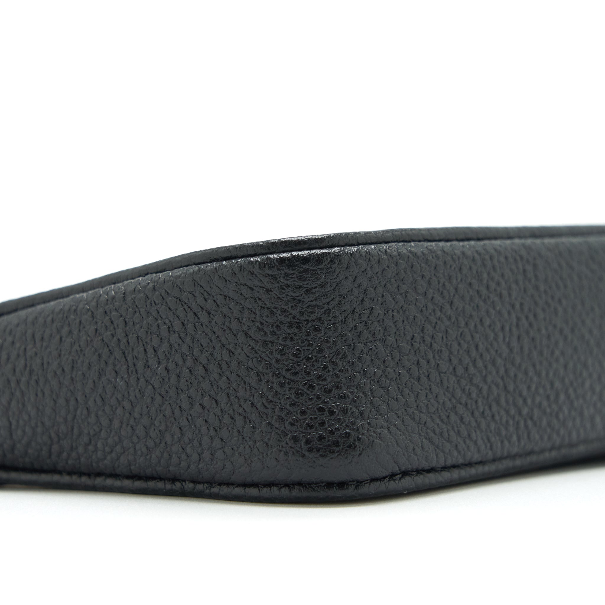 AAA Replica Louis Vuitton LV MINI POCHETTE ACCESSORIES BICOLOUR MONOGRAM ‘EM-REINTEGRATION BLACK SHW