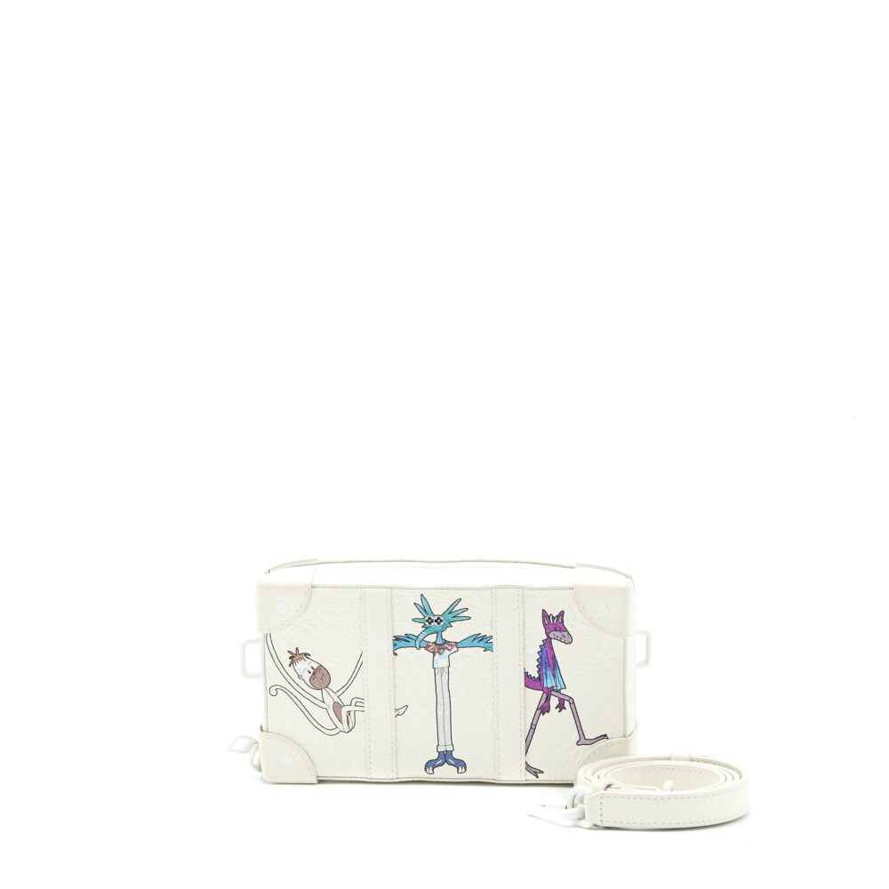 AAA Replica Louis Vuitton LV 2021 LIMITED EDITION GRAFFITI CROSSBODY BAG WHITE/MULTICOLOURED WITH WHITE SHW