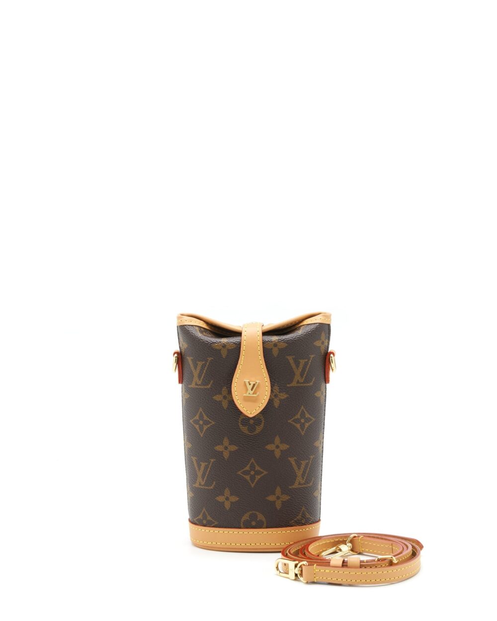 AAA Replica Louis Vuitton LV FOLD ME POUCH MONOGRAM CANVAS GHW