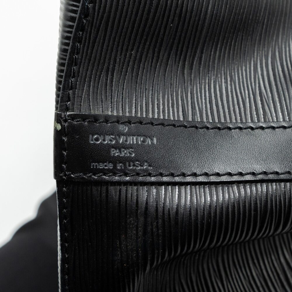 AAA Replica Louis Vuitton LV PETIT NOE EPI LEATHER BLACK GHW