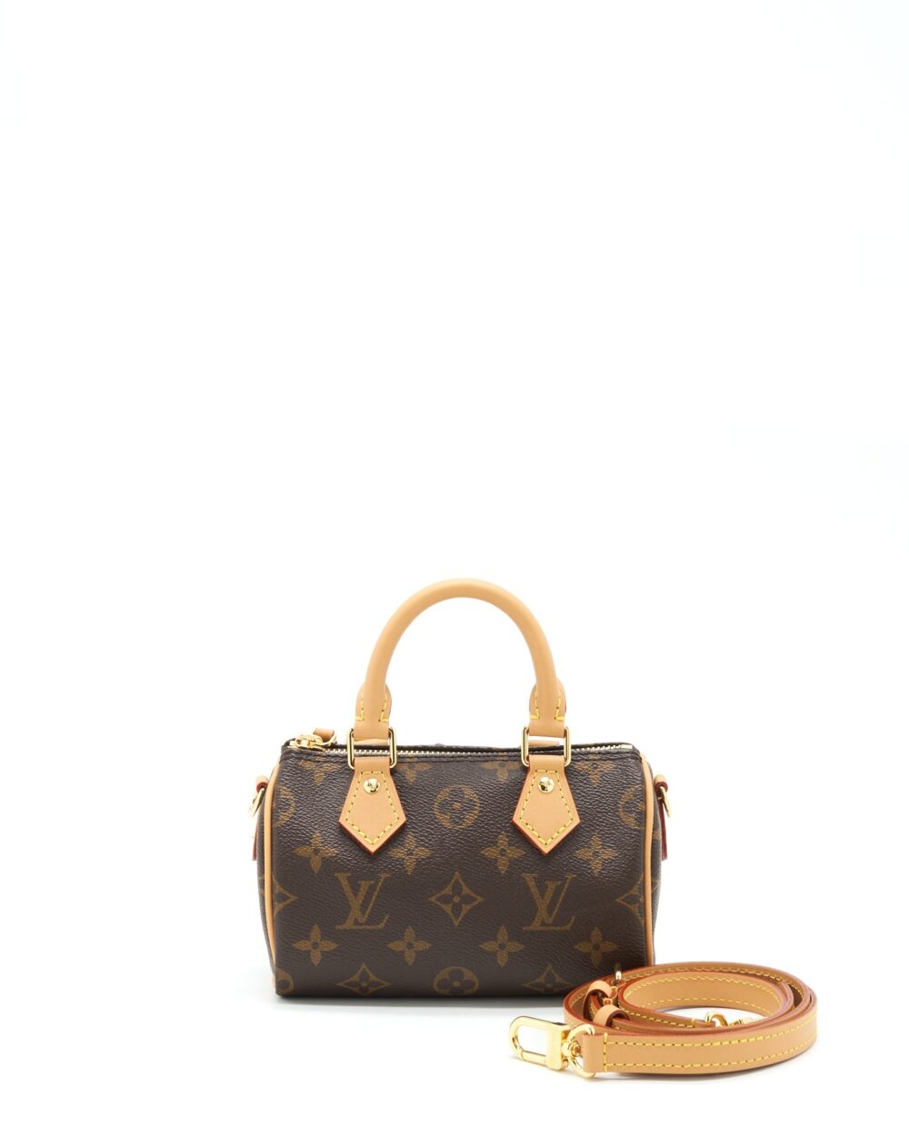 AAA Replica Louis Vuitton LV NANO SPEEDY NEW VERSION MONOGRAM CANVAS GHW