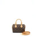 AAA Replica Louis Vuitton LV NANO SPEEDY NEW VERSION MONOGRAM CANVAS GHW