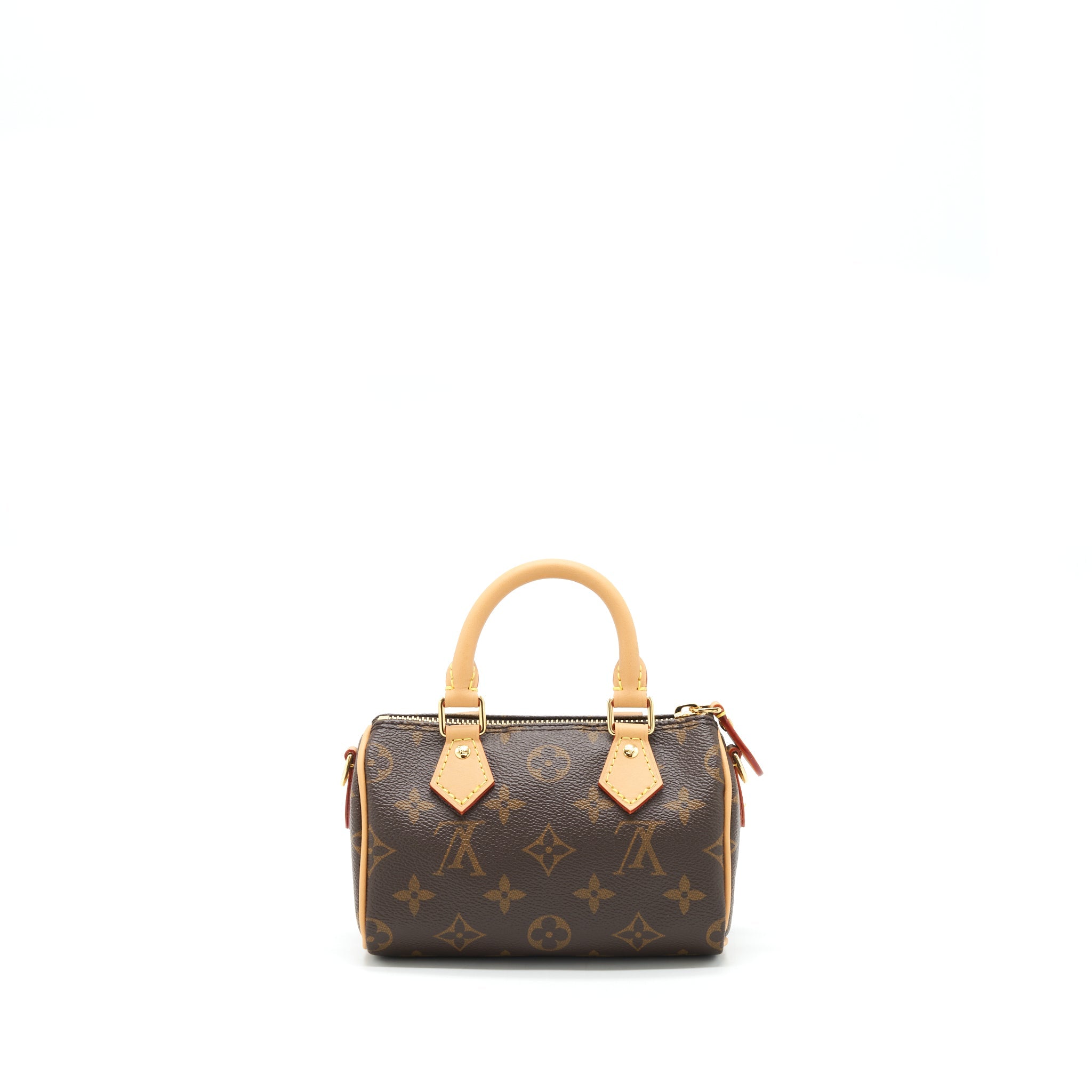 AAA Replica Louis Vuitton LV NANO SPEEDY NEW VERSION MONOGRAM CANVAS GHW