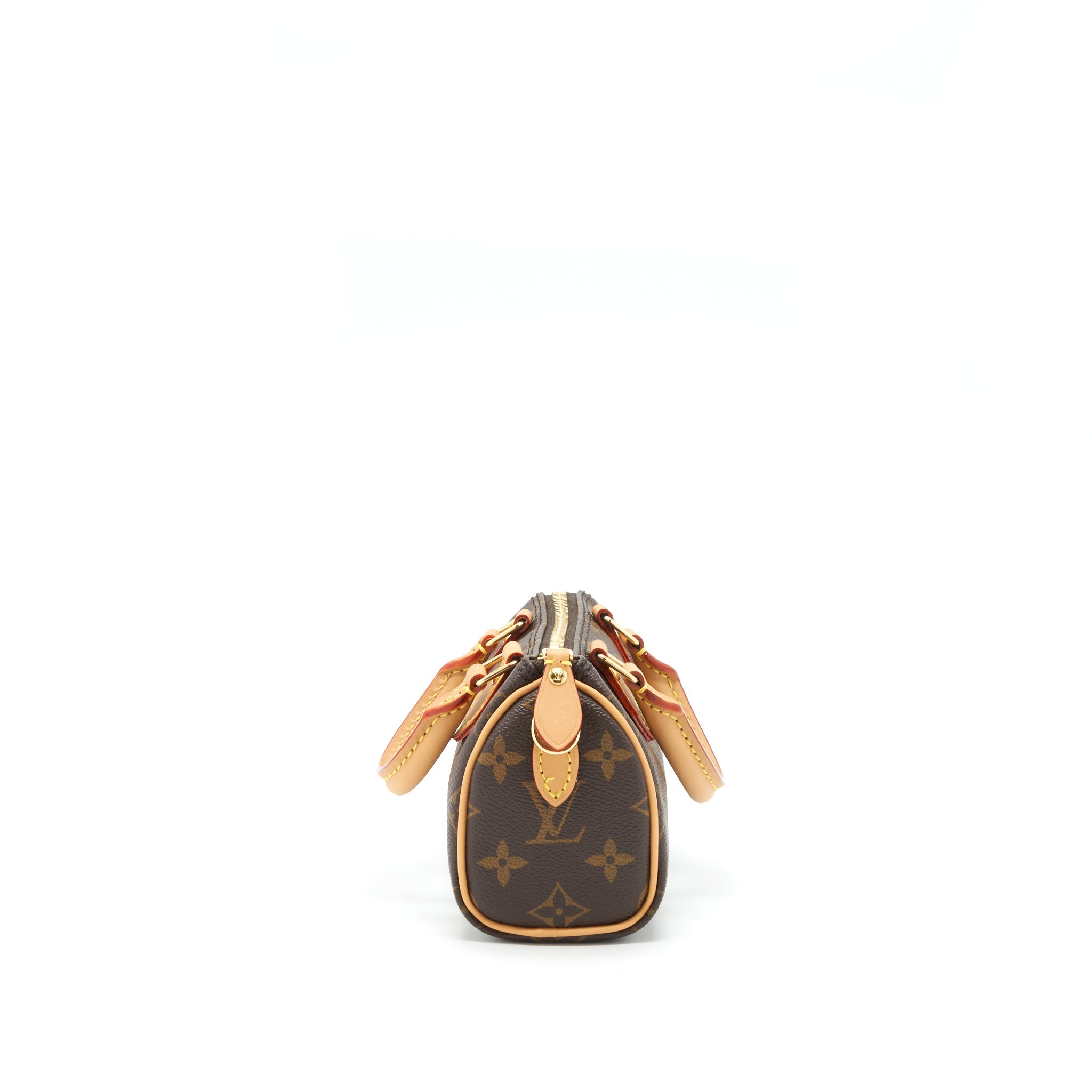 AAA Replica Louis Vuitton LV NANO SPEEDY NEW VERSION MONOGRAM CANVAS GHW