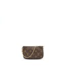 AAA Replica Louis Vuitton LV MINI POCHETTE MONOGRAM CANVAS GHW