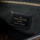 AAA Replica Louis Vuitton LV TOP HANDLE FLAP BAG MONOGRAM CANVAS / CALFSKIN BLACK GHW