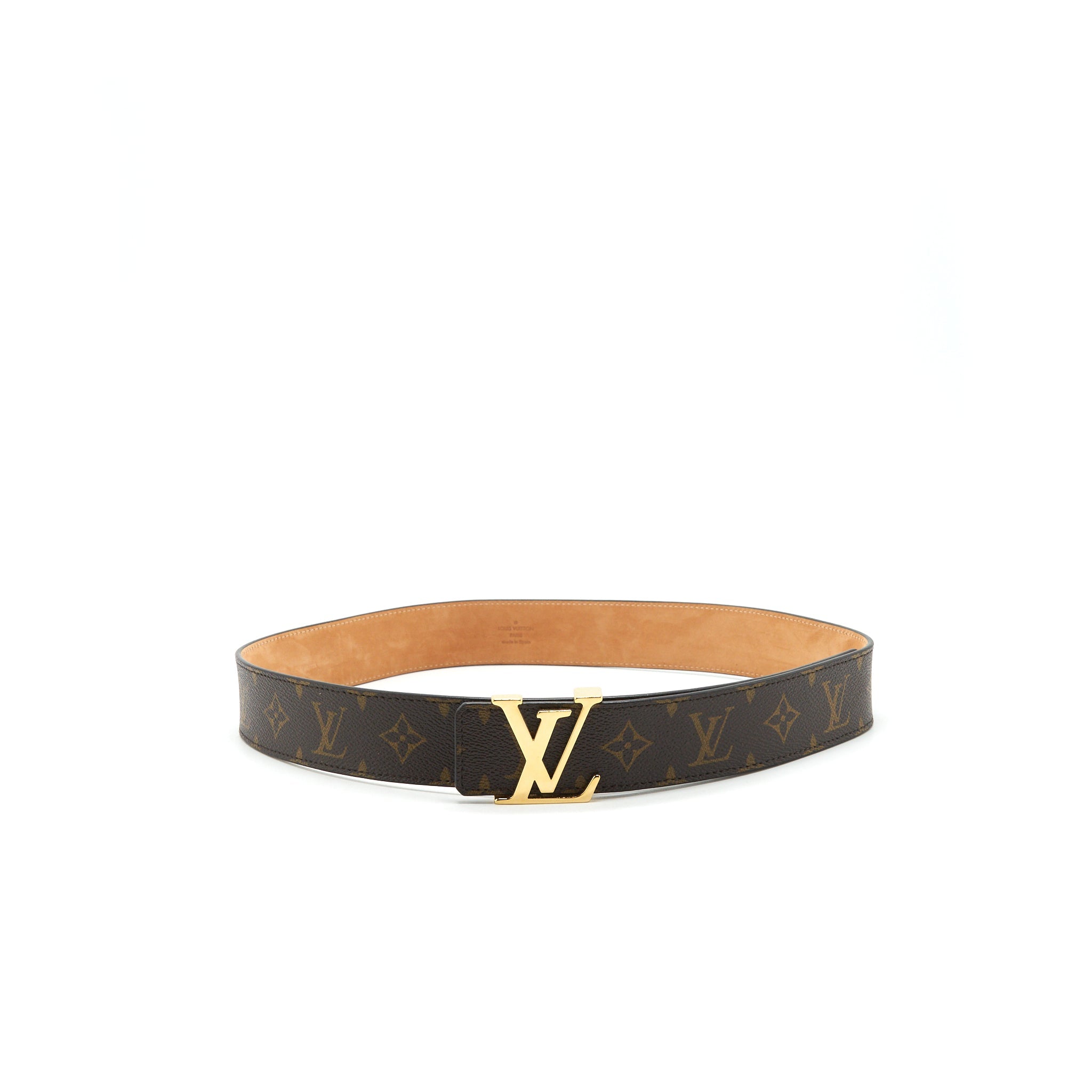 AAA Replica Louis Vuitton LV SIZE 95 BELT MONOGRAM GHW