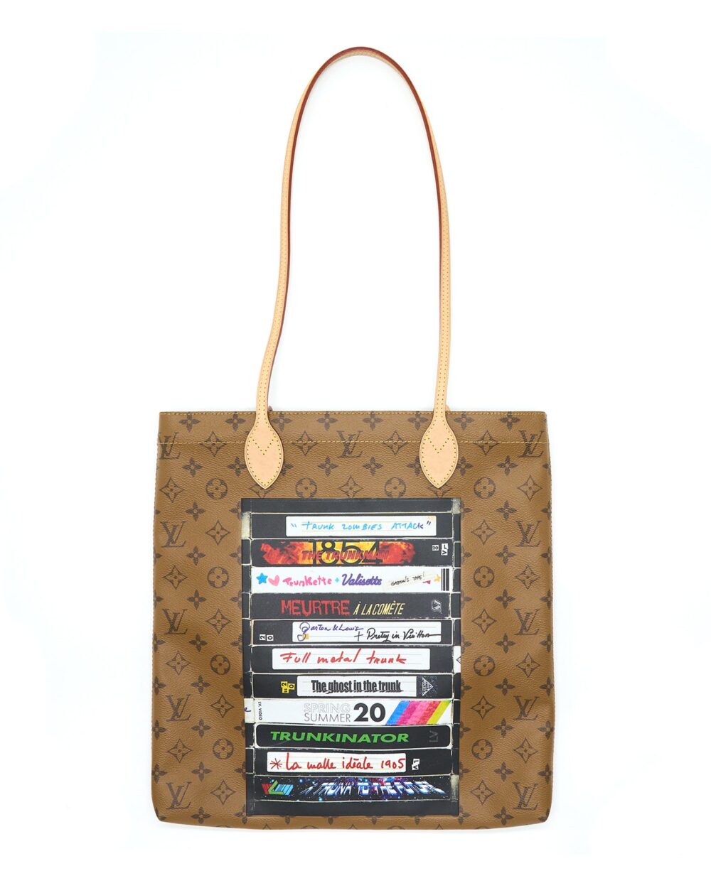 AAA Replica Louis Vuitton LV CARRY IT TOTE MONOGRAM REVERSE CANVAS WITH PRINT GHW