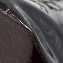 AAA Replica Louis Vuitton LV VERNIS BELLEVUE GM BAG PATENT AMARANTE GHW