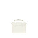 AAA Replica Louis Vuitton LV SCARECROW PRINTED FLAP BAG CALFSKIN WHITE WITH WHITE HARDWARE