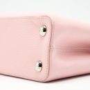 AAA Replica Louis Vuitton LV CAPUCINES BB IN PINK WITH RED FLORAL PATTERN