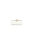AAA Replica Louis Vuitton LV SCARECROW PRINTED FLAP BAG CALFSKIN WHITE WITH WHITE HARDWARE