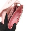 AAA Replica Louis Vuitton LV CAPUCINES BB IN PINK WITH RED FLORAL PATTERN