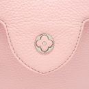 AAA Replica Louis Vuitton LV CAPUCINES BB IN PINK WITH RED FLORAL PATTERN