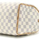 AAA Replica Louis Vuitton LV SPEEDY 25 DAMIER AZUR CANVAS GHW
