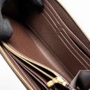 AAA Replica Louis Vuitton LV ZIPPY ORGANIZER MONOGRAM CANVAS DAMIER EBENE GHW
