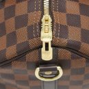 AAA Replica Louis Vuitton LV SPEEDY 30 DAMIER EBENE GHW