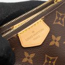 AAA Replica Louis Vuitton LV MULTI POCHETTE MONOGRAM CANVAS WITH KHAKI/ROSE CLAIR TWO STRAPS GHW