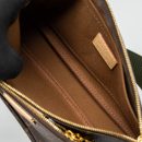 AAA Replica Louis Vuitton LV MULTI POCHETTE MONOGRAM CANVAS WITH KHAKI/ROSE CLAIR TWO STRAPS GHW