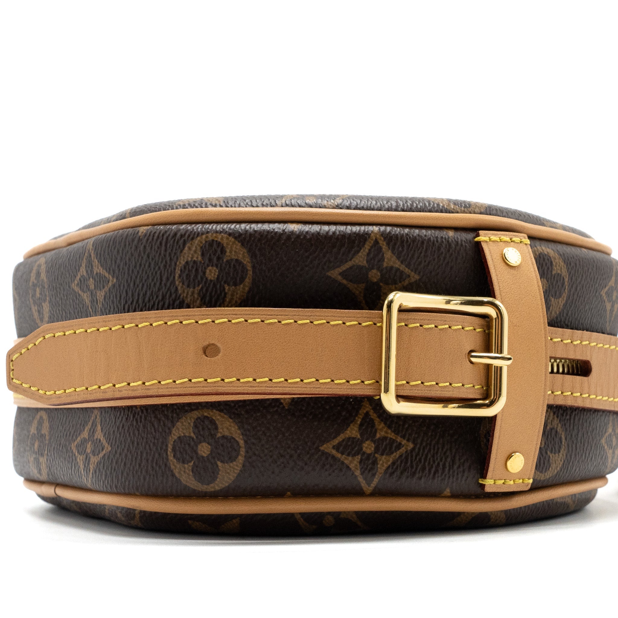 AAA Replica Louis Vuitton LV BOITE CHAPEAU SOUPLE PM MONOGRAM CANVAS GHW(NEW VERSION)