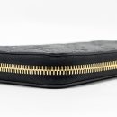 AAA Replica Louis Vuitton LV ZIPPY LONG WALLET EMBOSSED MONOGRAM EMPREINTE LEATHER BLACK GHW