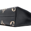 AAA Replica Louis Vuitton LV ONTHEGO PM BICOLOUR MONOGRAM EMPREINTE BLACK/BEIGE GHW