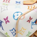 AAA Replica Louis Vuitton LV TAKASHI MURAKAMI NANO SPEEDY MULTICOLOURED MONOGRAM CANVAS WHITE GHW
