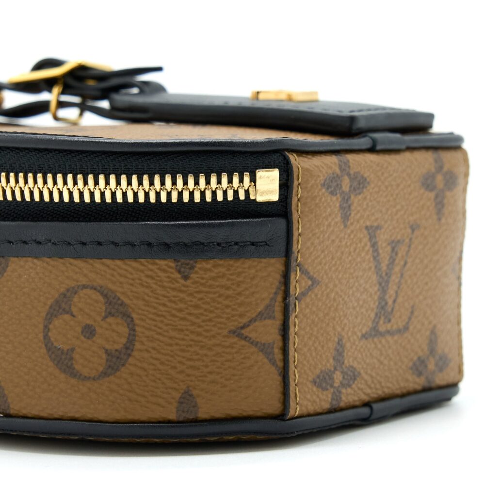 AAA Replica Louis Vuitton LV MINI BOITE CHAPEAU MONOGRAM REVERSE CANVAS GHW