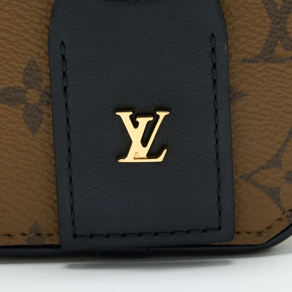 AAA Replica Louis Vuitton LV MINI BOITE CHAPEAU MONOGRAM REVERSE CANVAS GHW