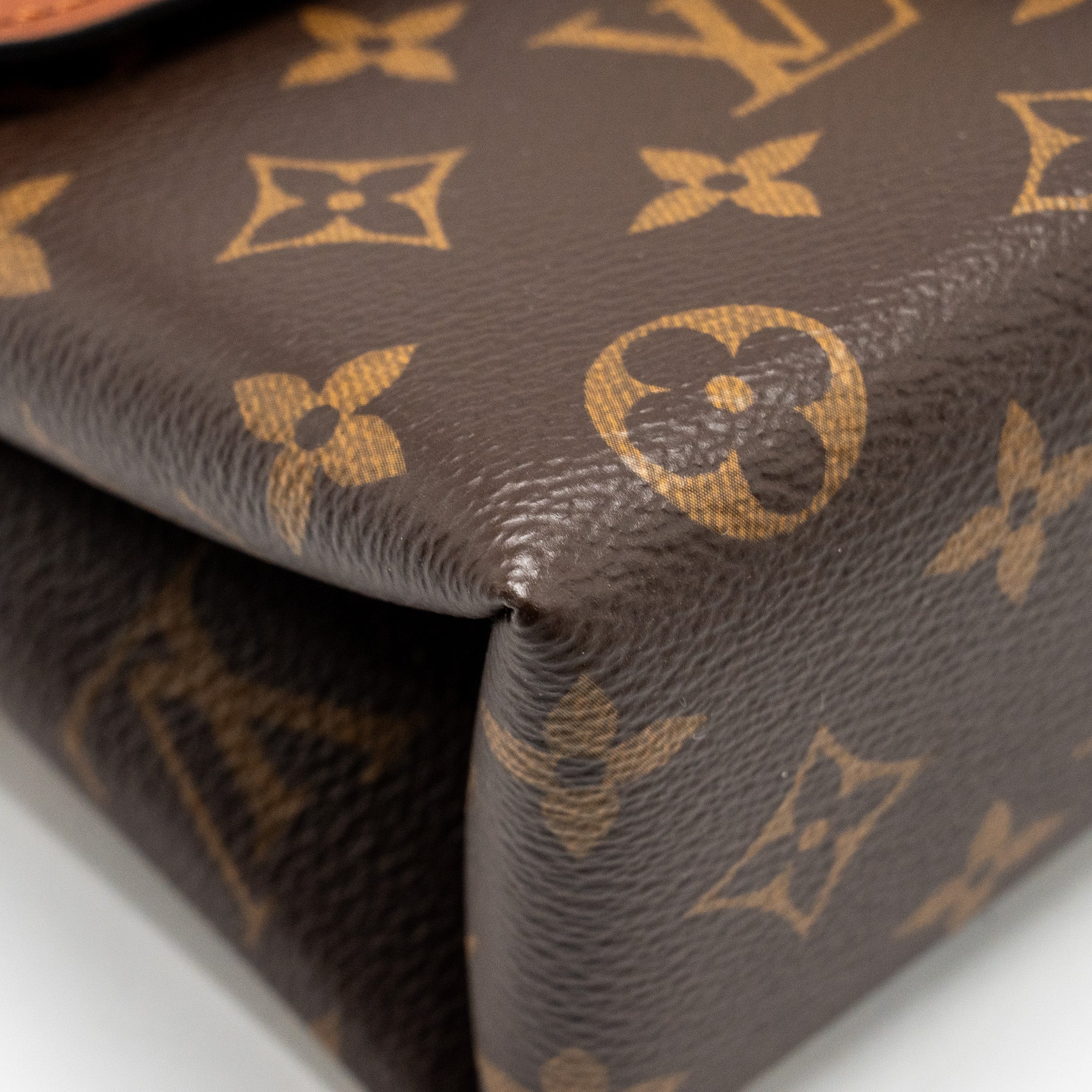 AAA Replica Louis Vuitton LV LOCK BB MONOGRAM CANVAS BROWN GHW