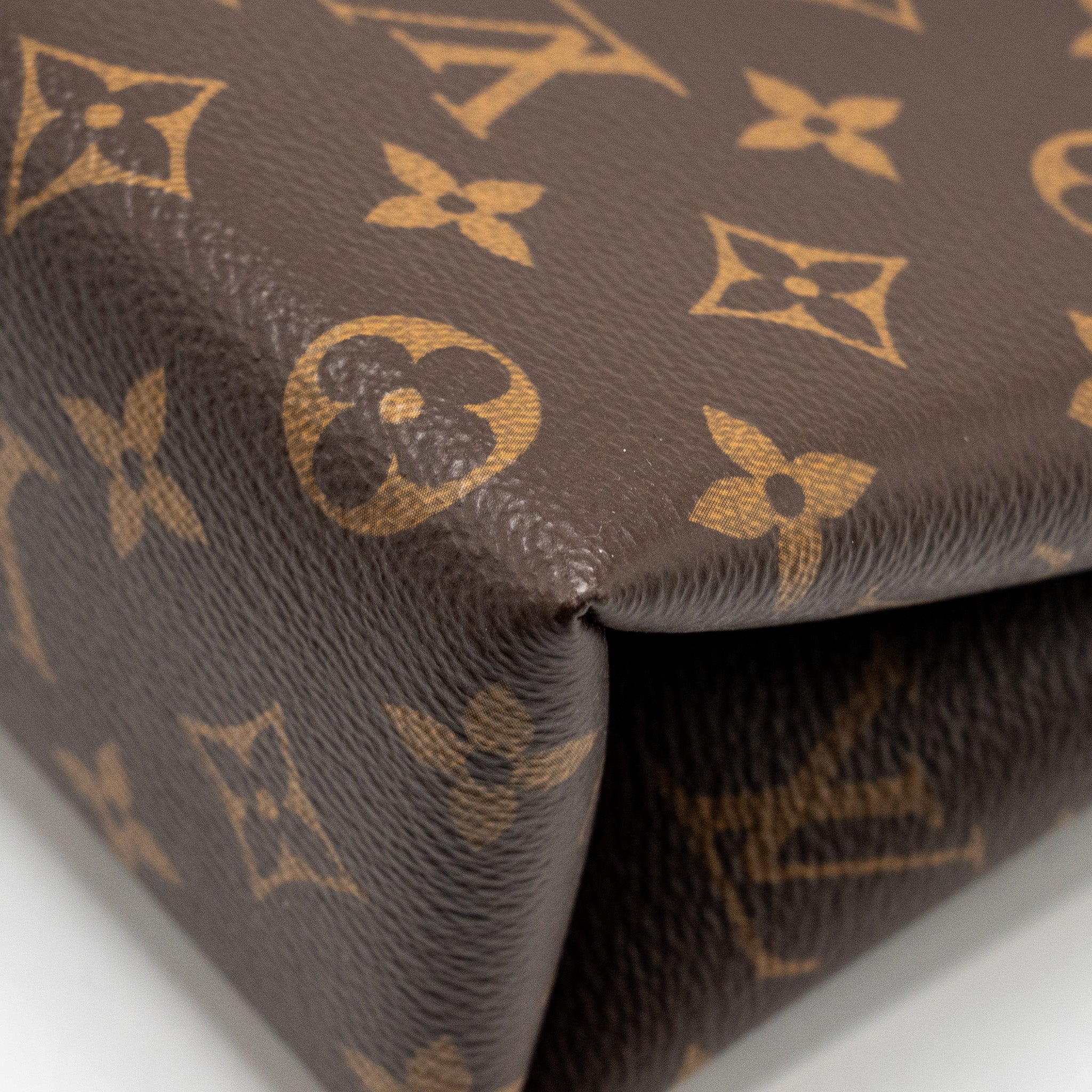 AAA Replica Louis Vuitton LV LOCK BB MONOGRAM CANVAS BROWN GHW