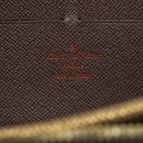 AAA Replica Louis Vuitton LV ZIPPY WALLET IN DAMIER EBENE