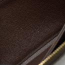 AAA Replica Louis Vuitton LV ZIPPY WALLET IN DAMIER EBENE