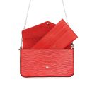 AAA Replica Louis Vuitton LV FELICIE POCHETTE RED SHW