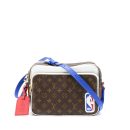 AAA Replica Louis Vuitton LV X NBA NIL MESSENGER MONOGRAM CANVAS GHW