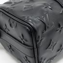 AAA Replica Louis Vuitton LV KEEPALL XS MONOGRAM SEAL COWHIDE LEATHER SO BLACK