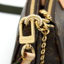 AAA Replica Louis Vuitton LV MULTI POCHETTE WITH KHAKI STRAP