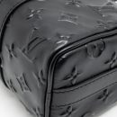 AAA Replica Louis Vuitton LV KEEPALL XS MONOGRAM SEAL COWHIDE LEATHER SO BLACK