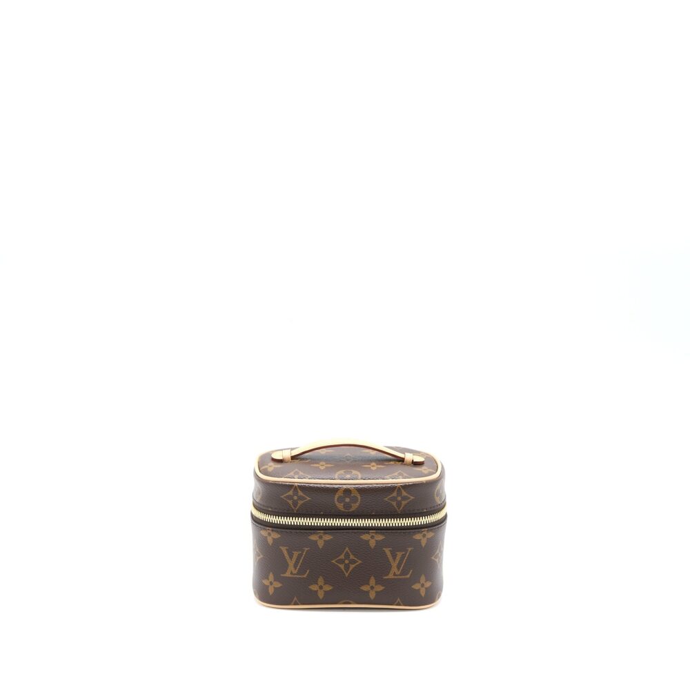 AAA Replica Louis Vuitton LV NICE NANO MONOGRAM CANVAS GHW