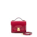 AAA Replica Louis Vuitton LV MESSENGER BAG CROSSBODY PATENT RASPBERRY RED GHW