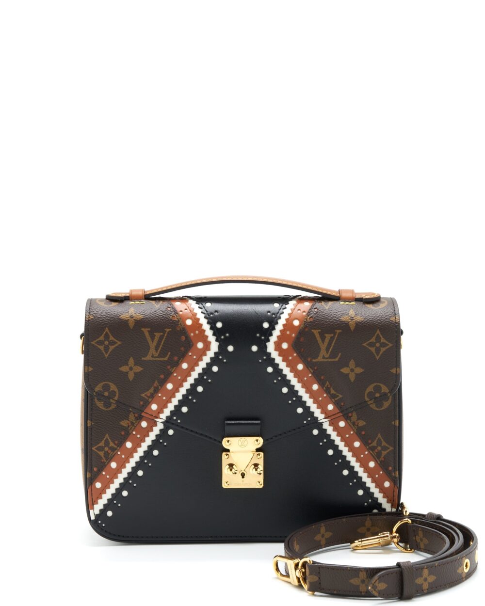 AAA Replica Louis Vuitton LV POCHETTE MÉTIS LIMITED EDITION BROGUE GHW