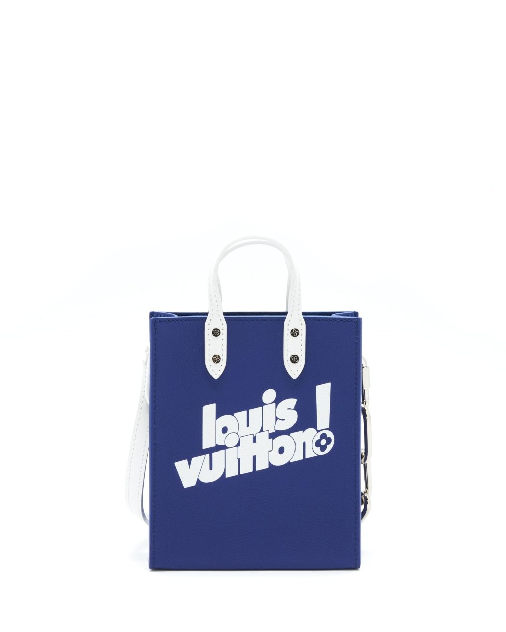 AAA Replica Louis Vuitton LV SAC PLAT XS BLUE SHW